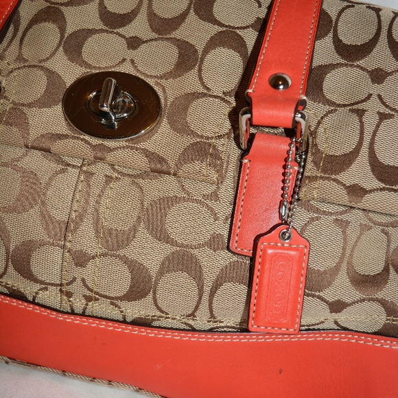 VTG COACH HAMPTON SIGNATURE CANVAS SATCHEL dustbag - Picture 3 of 8